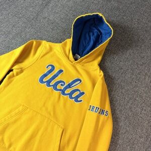 UCLA Bruins Logo Youth Stadium Athletics Blue/Yellow Hoodie Size Medium